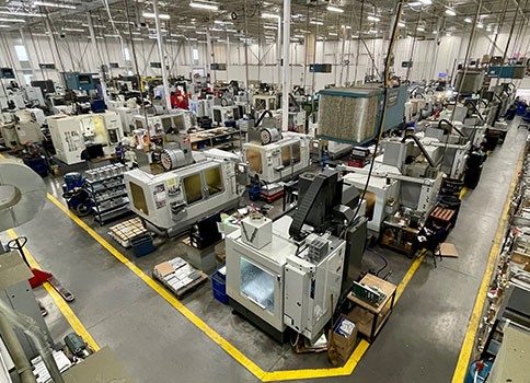 Ben Machine manufacturing floor